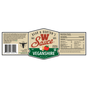 Bear & Burton's Veganshire 12oz Sauce 860008334220