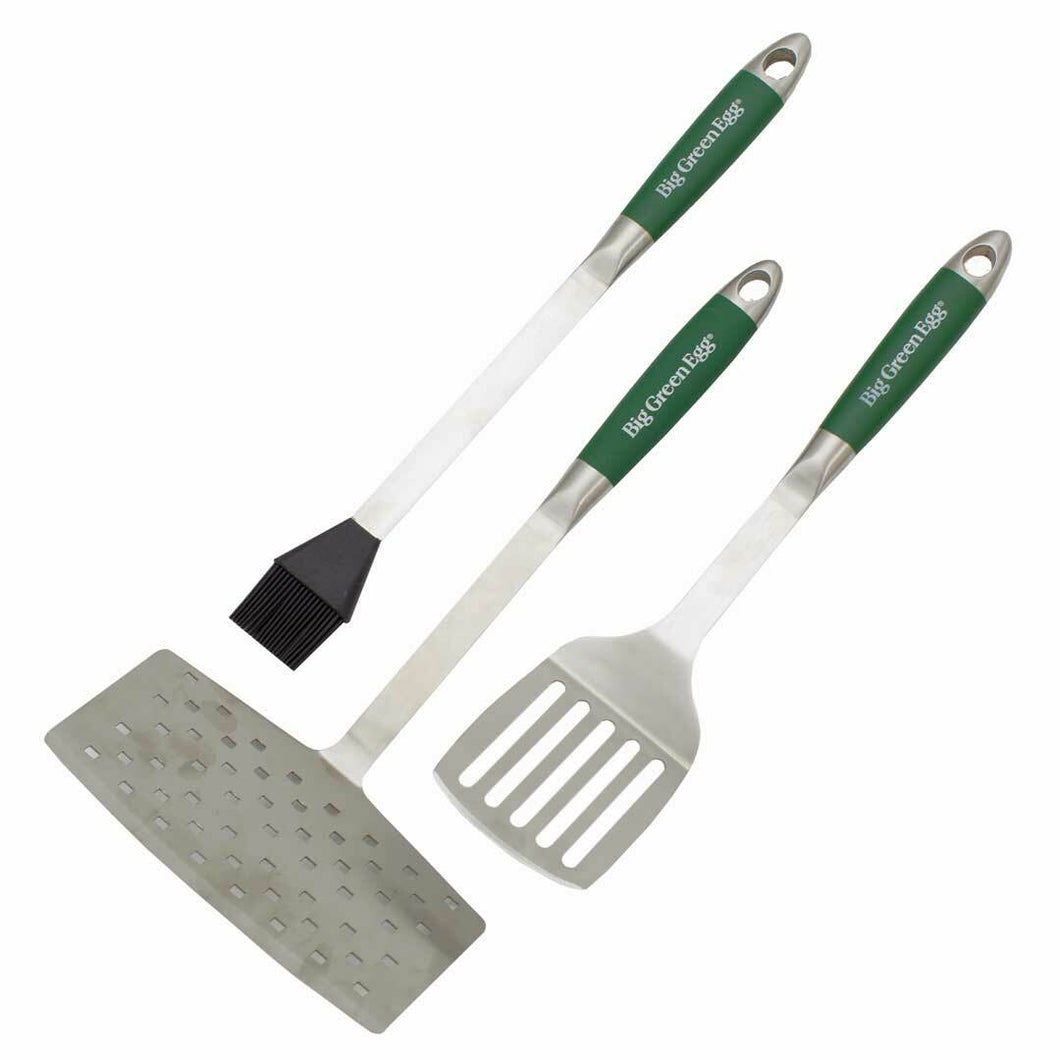 Big Green Egg Tool Set - Custom Stainless Steel 3 Peice