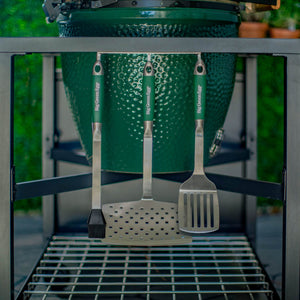 Big Green Egg Tool Set - Custom Stainless Steel 3 Peice