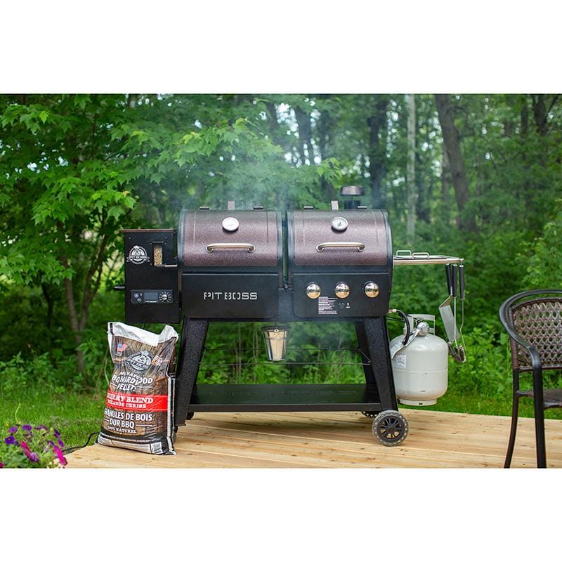 Pit Boss PB1230 Wood Pellet and Gas Combination Grill – The BBQ Emporium