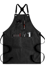 Load image into Gallery viewer, Black Pitmaster Apron