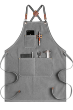 Load image into Gallery viewer, Grey Pitmaster Apron